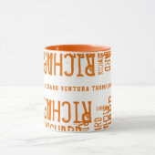 Mug Cool de nom orange (Centre)