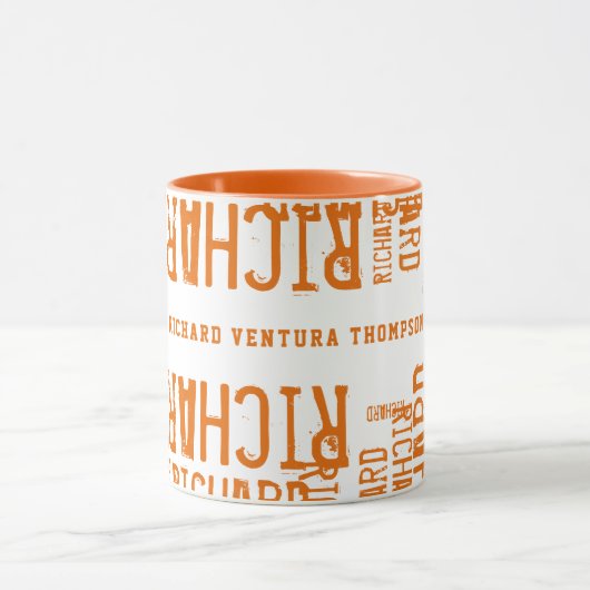 Mug Cool de nom orange (Centre)