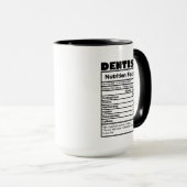 Mug cool Dentistes mot faits (Devant droit)