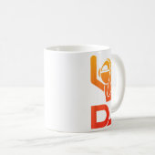 Mug Cool Dj Art Pour Hommes Ados Boys Disc Jockey Musi (Devant droit)