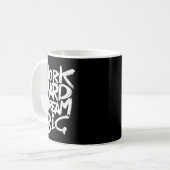 Mug Cool Dream Big Motivational Graphic Citations (Devant gauche)
