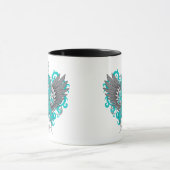 Mug Cool du cancer de l'ovaire (Centre)