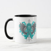 Mug Cool du cancer de l'ovaire (Gauche)
