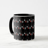 Mug Cool Electric Guitars for Music Lovers Gift (Devant gauche)