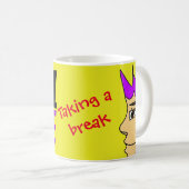 Mug Cool en train de faire une pause (Devant droit)