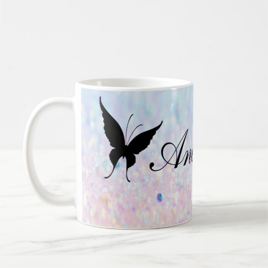 Mug Cool, Extraordinaire, Blue Buterfly (Gauche)