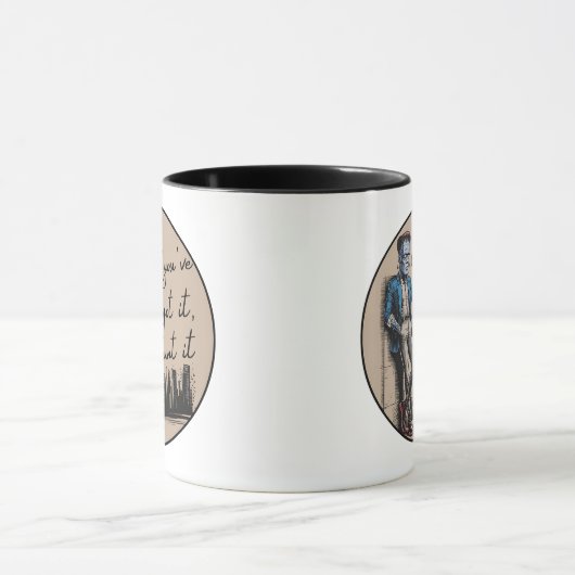 Mug Cool Frankenstein Si vous l’avez, Haunt it (Centre)