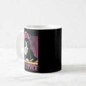 Mug Cool Funny Sarcastic Cats Mèmes Citations Cartoon  (Devant gauche)