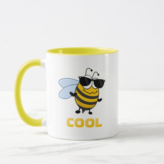 Mug Cool | Funny Tendy Bee personnalisable (Gauche)