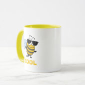 Mug Cool | Funny Tendy Bee personnalisable (Devant gauche)