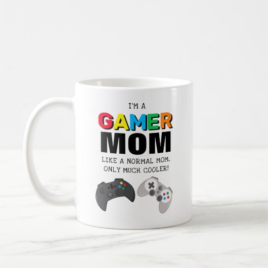 Mug Cool 'Gamer Mom' Fun (Gauche)