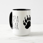 Mug Cool Gay Bears Fierté Ours Paw Papa Bear (Devant gauche)