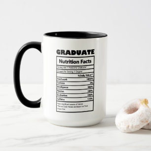 Mug cool Graduate faits amusants