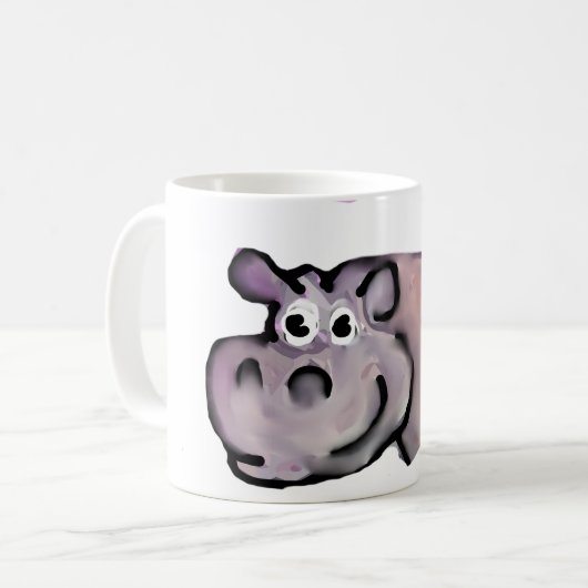 Mug Cool Hippo Life (Devant gauche)