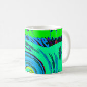 Mug Cool I Love Hawaii : Floral Pop Art motif Design (Devant droit)