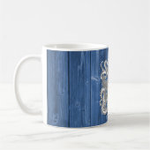 Mug cool impressionnant effet antique pieuvre blanche (Gauche)