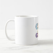 Mug Cool IVF Club IVF Maman Papa Transfert Jour Surrog (Gauche)