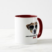 Mug Cool Jack Russell Terrier Papa Fête des pères Chie (Devant droit)