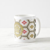 Mug COOL JAPAN SAMURAI KAMON KANJI TENKAFUBU! Oda (Devant droit)