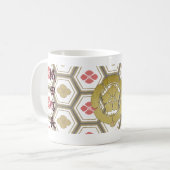 Mug COOL JAPAN SAMURAI KAMON KANJI TENKAFUBU! Oda (Devant gauche)
