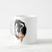 Mug Cool Kung Fu Tiger Citation Inspiration sans peur (Devant gauche)