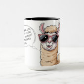 Mug Cool Llama en action !" (Centre)