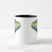 Mug Cool look Lizard AI Art (Centre)