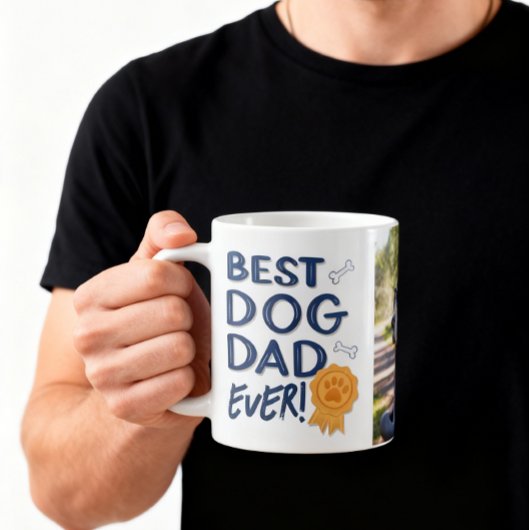 Mug Cool Meilleur Chien Papa Jamais Anniversaire