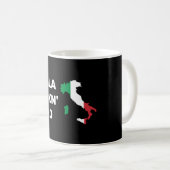 Mug Cool MILANO - Mila Fckn Non avec drapeau (Devant droit)
