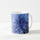 Mug Cool moderne bleu nature art design (Devant droit)