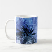 Mug Cool moderne bleu nature art design (Gauche)