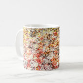 Mug Cool, moderne, coloré abstrait arrière - plan (Devant gauche)