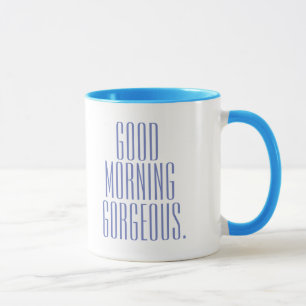 Mug Cool Moderne et classique Bon Matin Magnifique