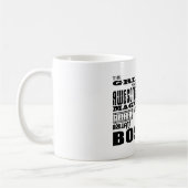 Mug Cool Moderne Fun Bosses : Plus Grand Boss (Gauche)