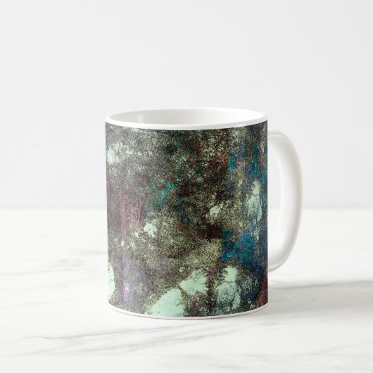 Mug Cool moderne grunge abstrait art design (Devant droit)