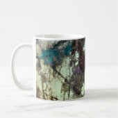 Mug Cool moderne grunge abstrait art design (Gauche)