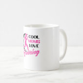Mug Cool Moms Mères Coureur Coureur Jogging Dames (Devant droit)