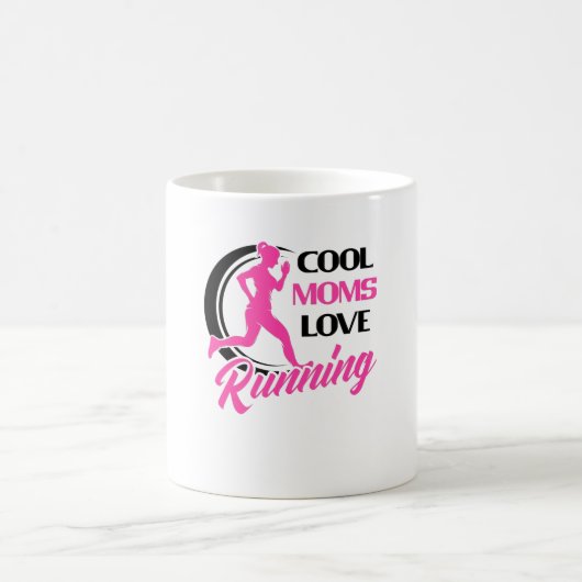 Mug Cool Moms Mères Coureur Coureur Jogging Dames (Centre)