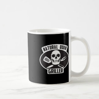 Mug Cool Naturel Né Griller Barbecue Cadeau Pour Grill