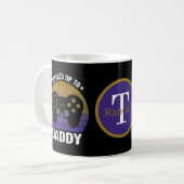 Mug Cool new Dad add monogram video gamer (Devant gauche)
