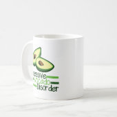 Mug Cool Obsessionnel Avocado Disorder Green (Devant gauche)