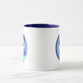 Mug cool Panda Police ajouter un monogramme (Centre)