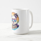 Mug Cool Panda : Retro Summer & Beer Vibes (Devant droit)