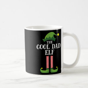 Mug Cool Papa Elf Correspondant Famille Groupe Noël