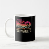 Mug Cool Papaws Circuler Motoneige - Snowmobile Papa G (Gauche)