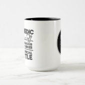 Mug cool Paramètre Word art ajouter monogramme (Centre)
