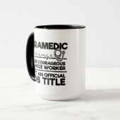 Mug cool Paramètre Word art ajouter monogramme (Devant gauche)