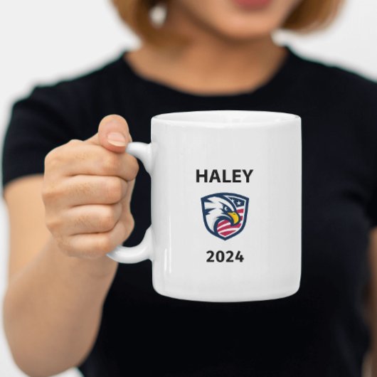 Mug Cool Patriotique Nikki Haley 2024 Élection Eagle