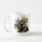 Mug Cool Pays tracteur ajouter du texte (Gauche)