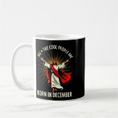 Mug Cool People Are Born In December Christian Christm (Gauche)